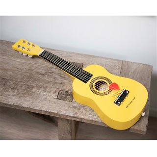 Toy guitar - yellow